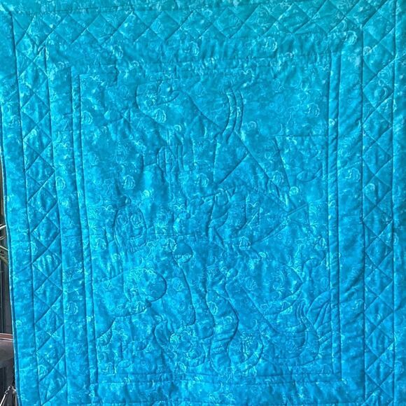 Ocean Adventure Fish Quilt - Picture 10 of 15